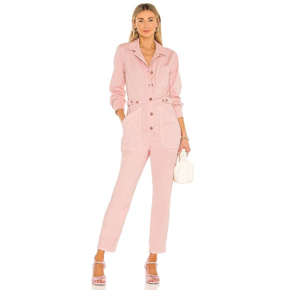 Veronica Beard Pink Jumpsuit